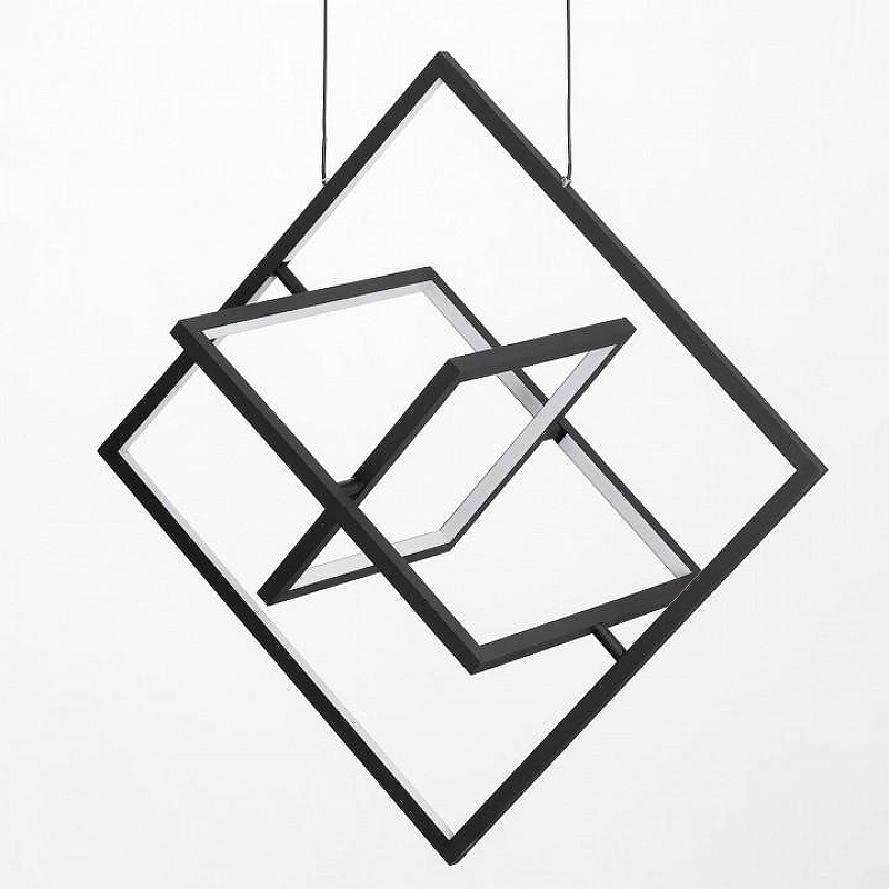Люстра Citilux Cube CL719241 цвет плафона/подвески Черный, цвет арматуры Черный