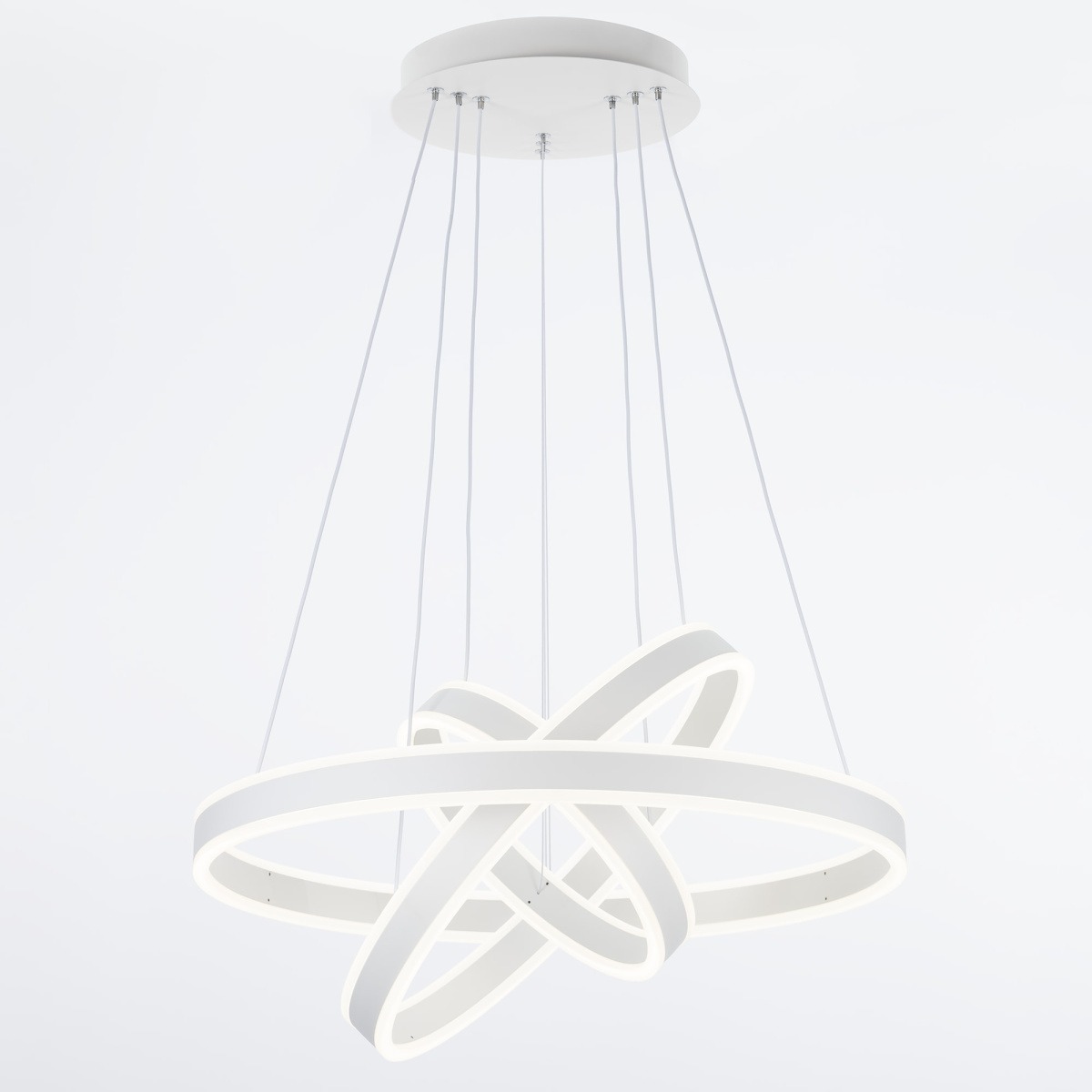Люстра Citilux Дуэт CL719650 белая