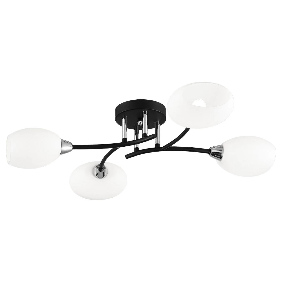 Люстра Citilux Флорида cl148145 черный+хром