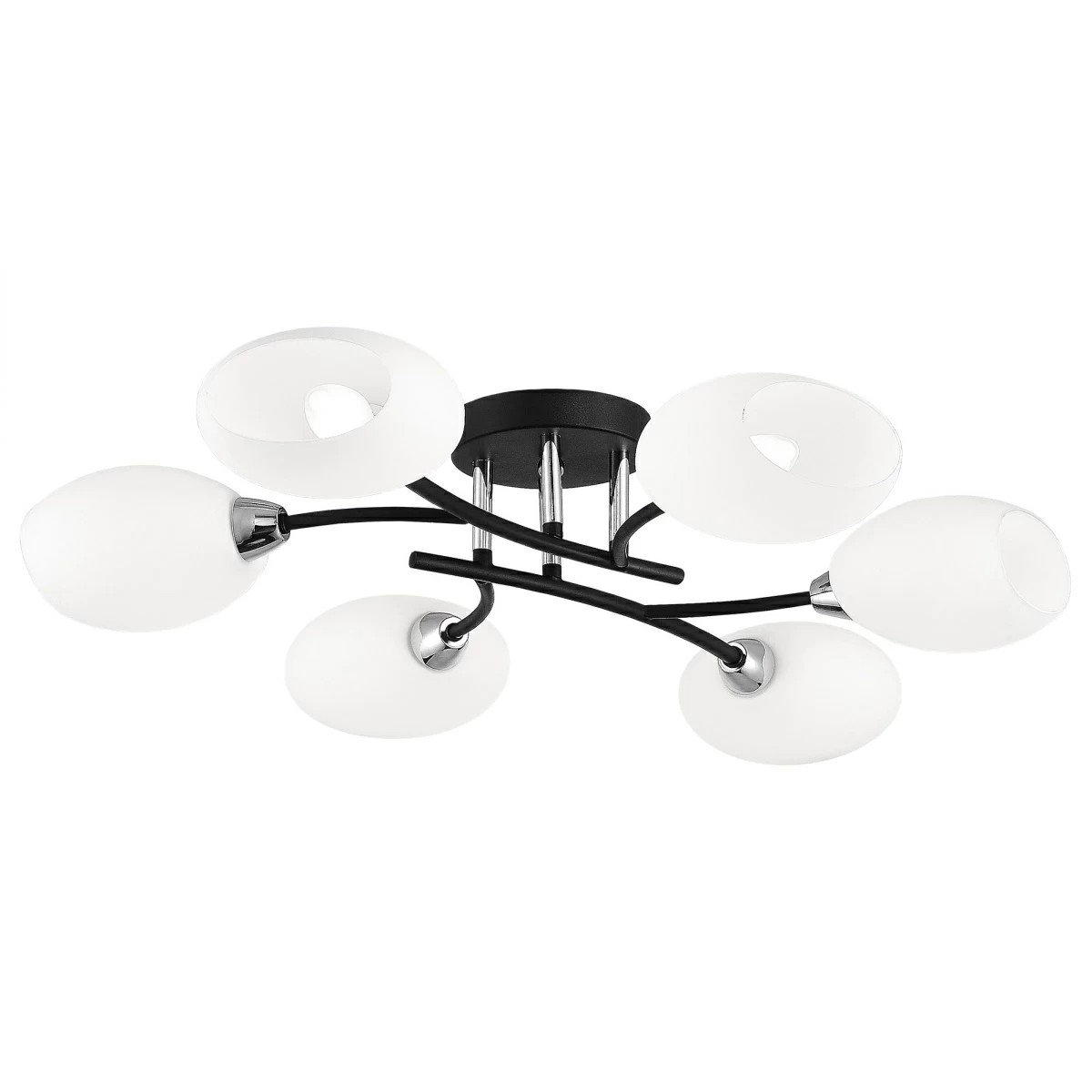 Люстра Citilux Флорида cl148165 черный+хром