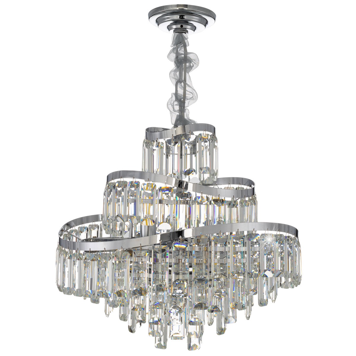 Люстра Citilux Naiad CL315151 хром