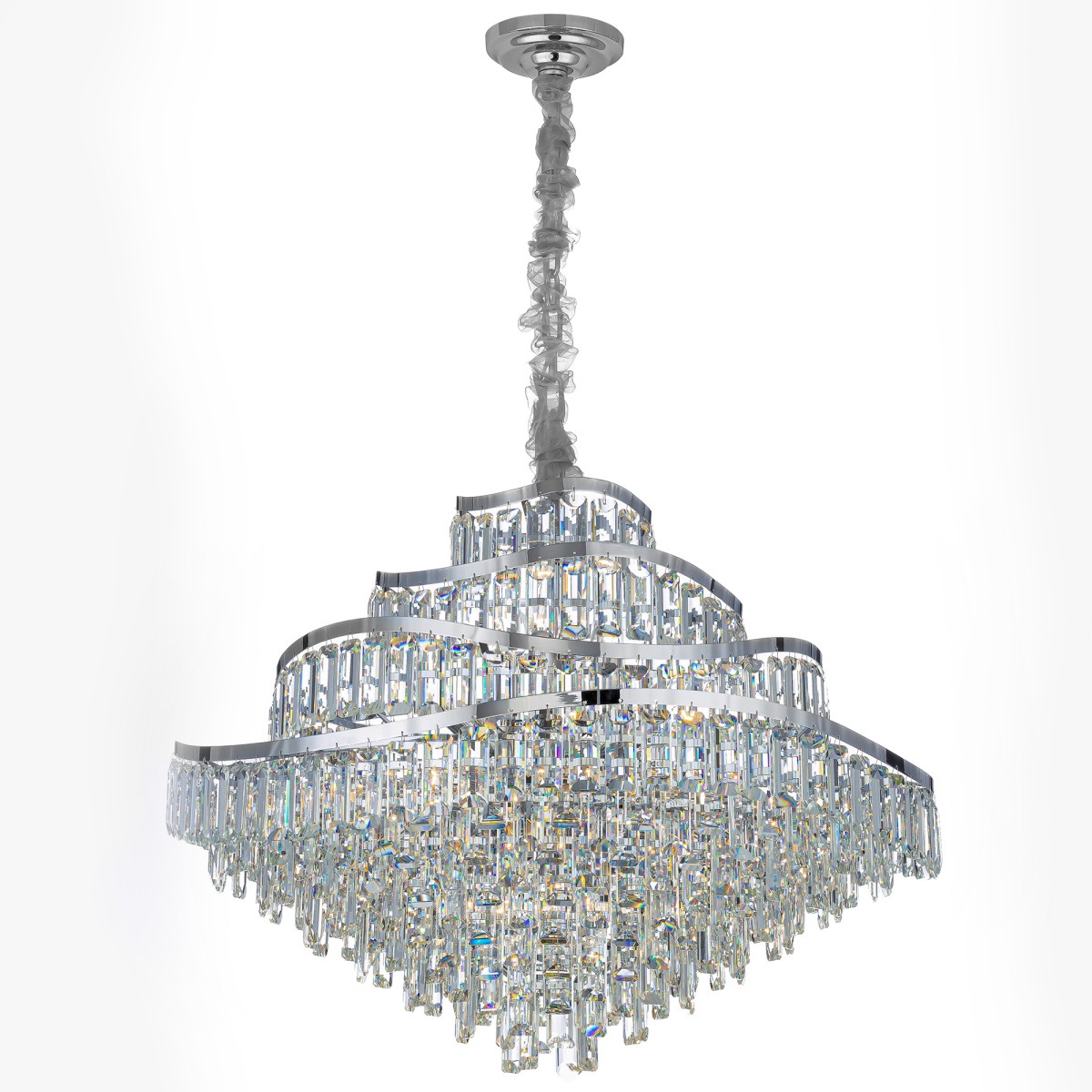 Люстра Citilux Naiad CL315191 хром