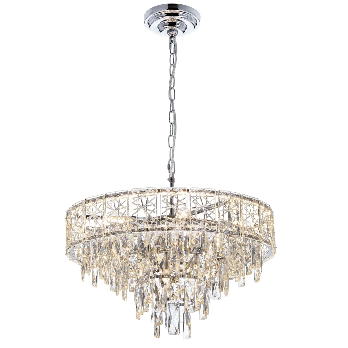 Люстра Citilux Sagrada CL317251 хром
