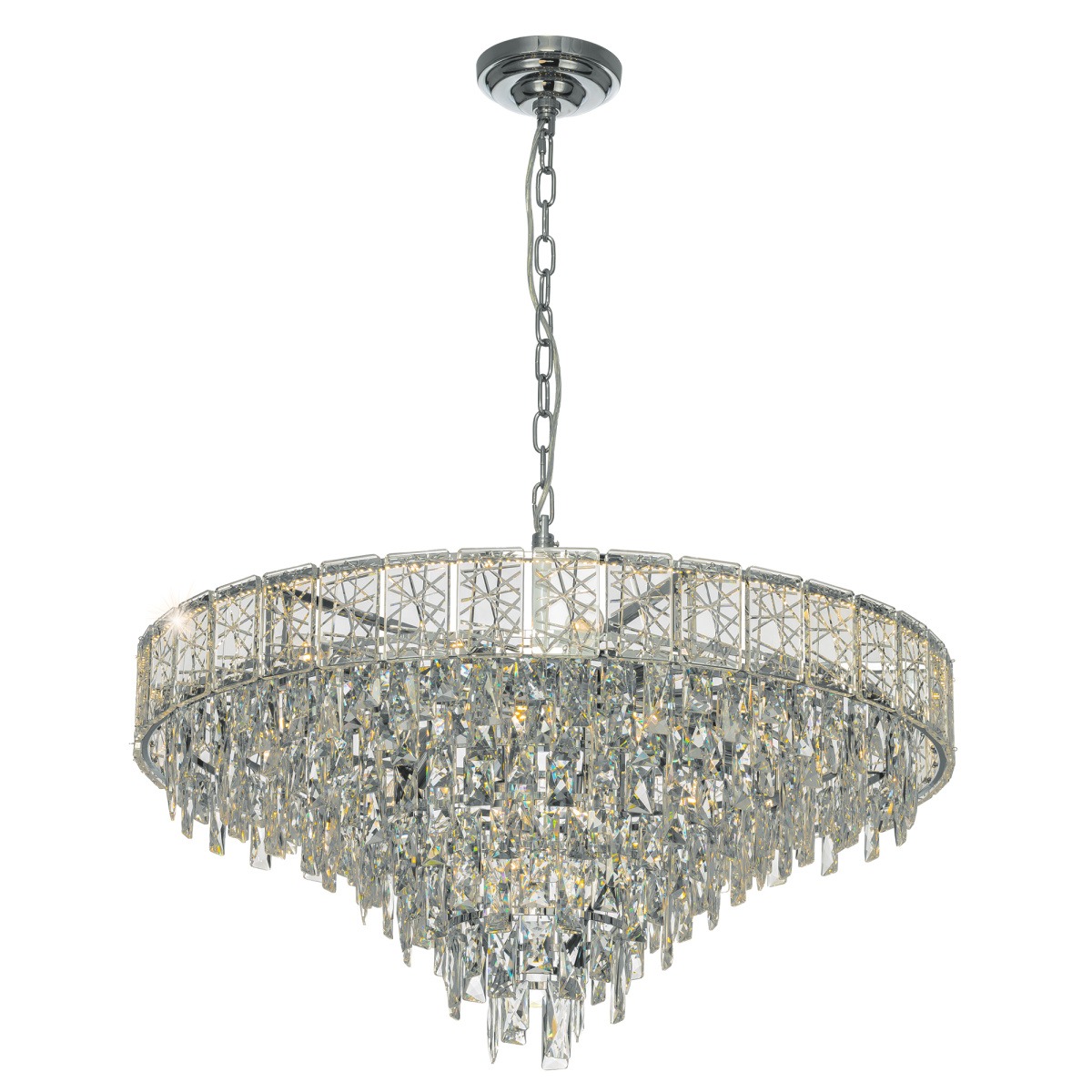 Люстра Citilux Sagrada CL317281 хром