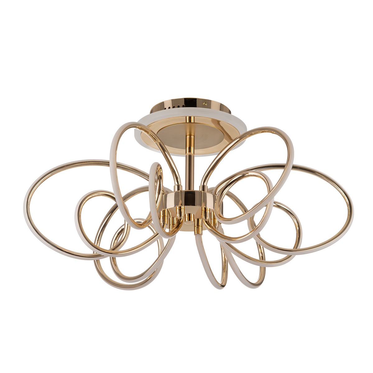 Люстра Citilux Salma Smart CL224A162 RGB LED золотистая