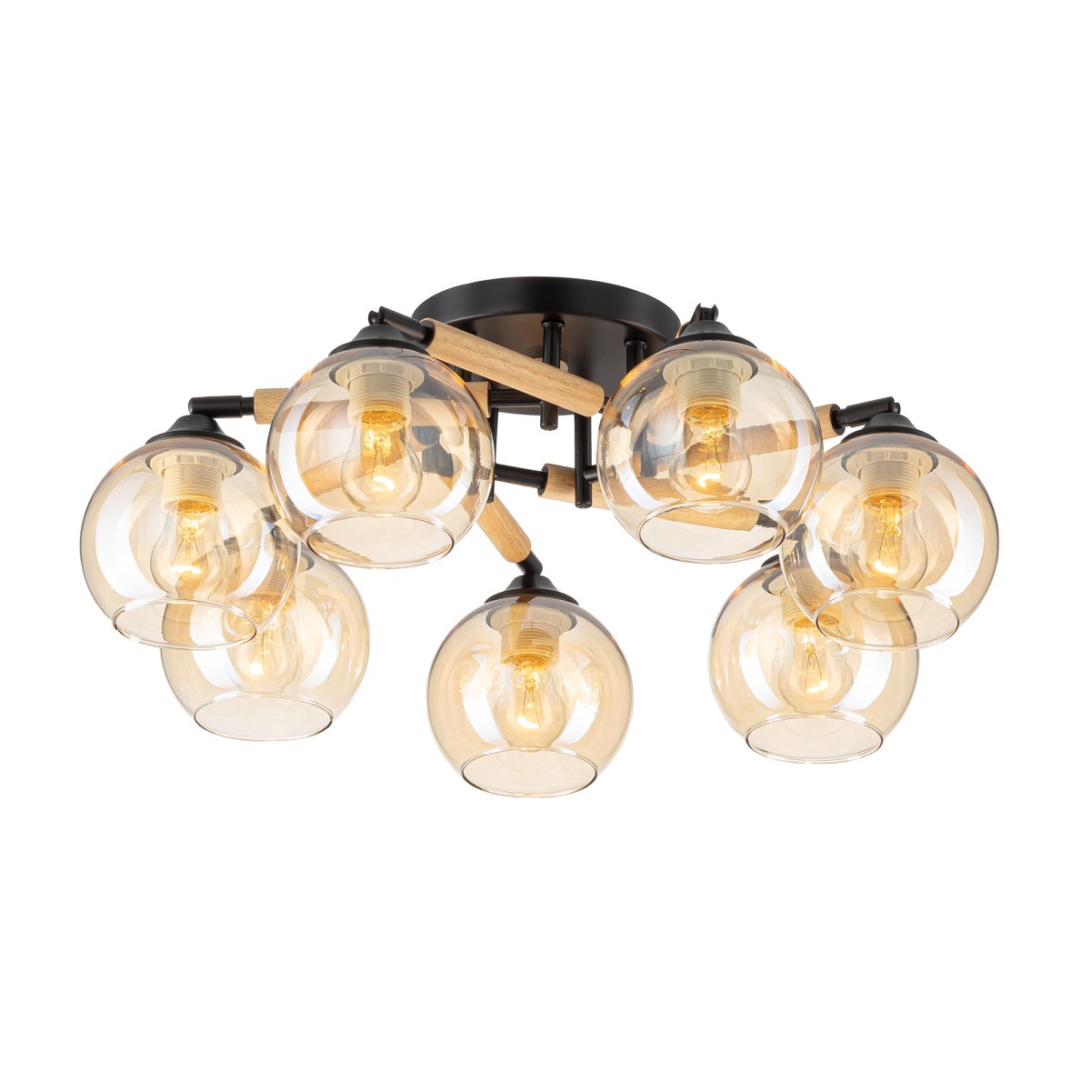 Люстра Citilux Tika CL133171 чёрная