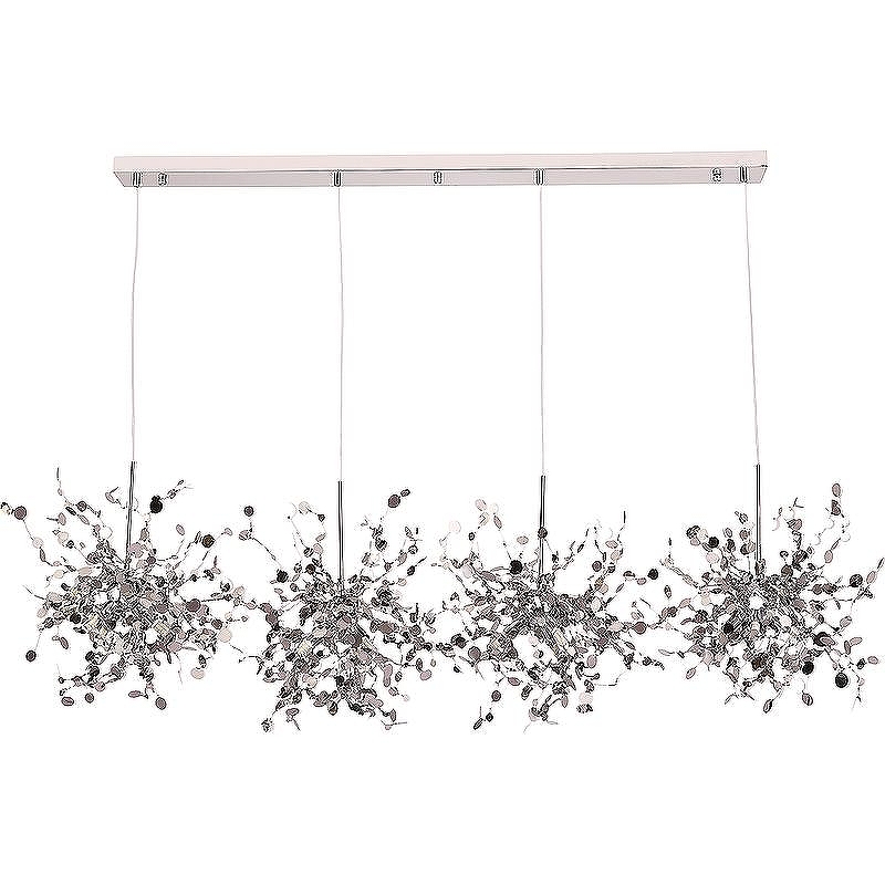 Люстра Crystal Lux Garden SP3х4 L1600 Chrome цвет плафона/подвески Хром, цвет арматуры Хром