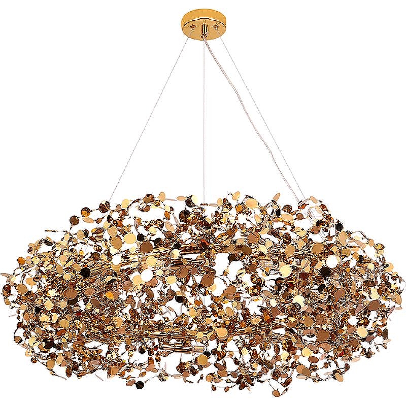Люстра Crystal Lux Garden SP9 D800 Gold цвет плафона/подвески Золото, цвет арматуры Золото