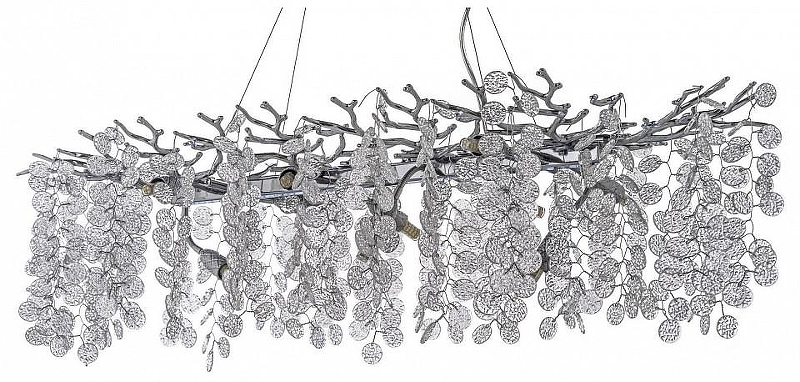 Люстра Dio D’Arte Tavenna Tavenna H 1.5.100x40.102 N цвет плафона/подвески Прозрачный, цвет арматуры Никель