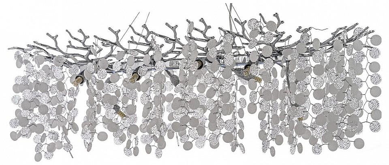 Люстра Dio D’Arte Tavenna Tavenna H 1.5.100x40.103 N цвет плафона/подвески Прозрачный, цвет арматуры Никель