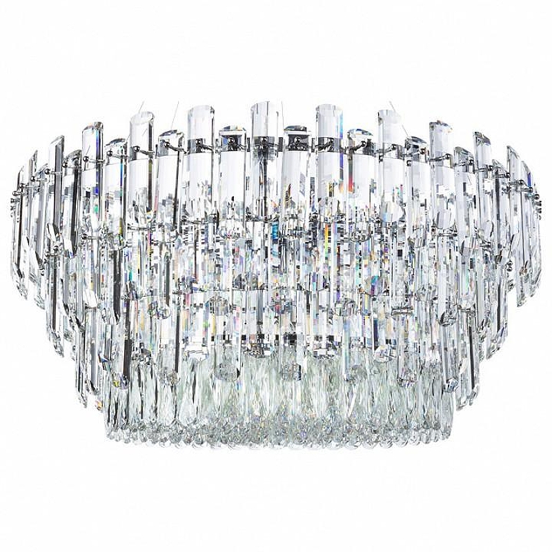 Люстра Divinare Bellatrix 3510/02 SP-18 цвет плафона/подвески Прозрачный, цвет арматуры Хром