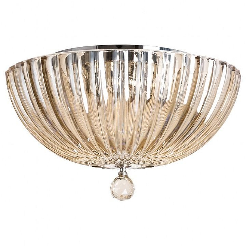 Люстра Divinare Lianto 4011/02 PL-3 цвет плафона/подвески Прозрачный, цвет арматуры Хром