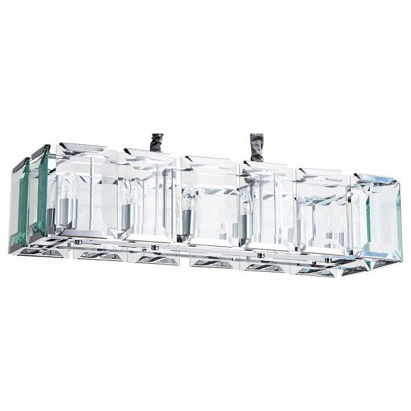 Люстра Divinare Ostin 1100/02 SP-12 цвет плафона/подвески Прозрачный, цвет арматуры Хром