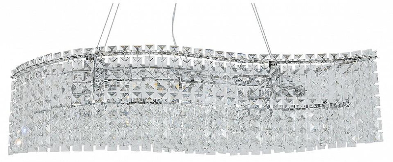 Люстра Escada 2122 2122/6S Chrome цвет плафона/подвески Прозрачный, цвет арматуры Хром