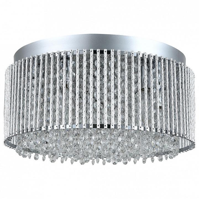 Люстра Escada 2124 2124/6P Chrome цвет плафона/подвески Прозрачный, цвет арматуры Хром