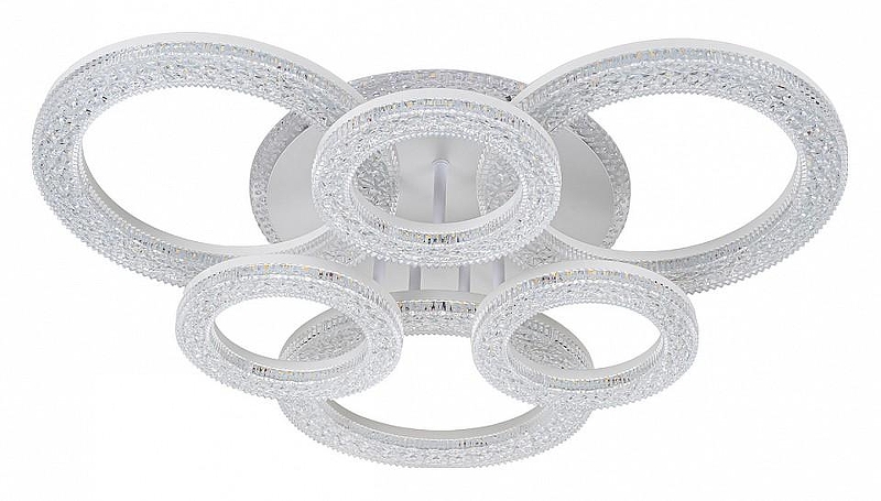 Люстра Escada Alun1t 10281/6LED цвет плафона/подвески Прозрачный, цвет арматуры Белый