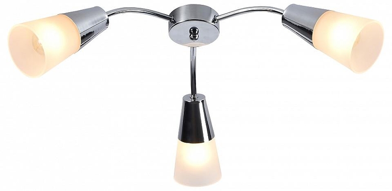 Люстра Escada Aqu1leg1a 1100/3P Chrome цвет плафона/подвески Белый, цвет арматуры Хром