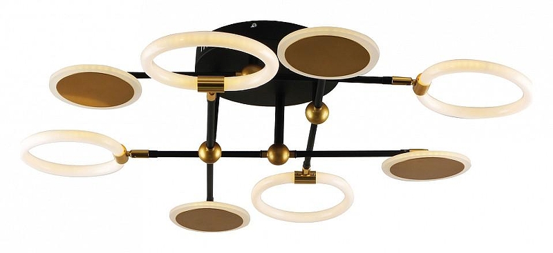 Люстра Escada Cassiopeia 10247/8LED цвет плафона/подвески Белый, Золото, цвет арматуры Золото, Черный