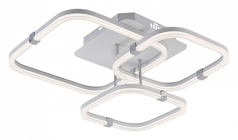Люстра Escada Factor 10280/3LED цвет плафона/подвески Белый, Хром, цвет арматуры Хром