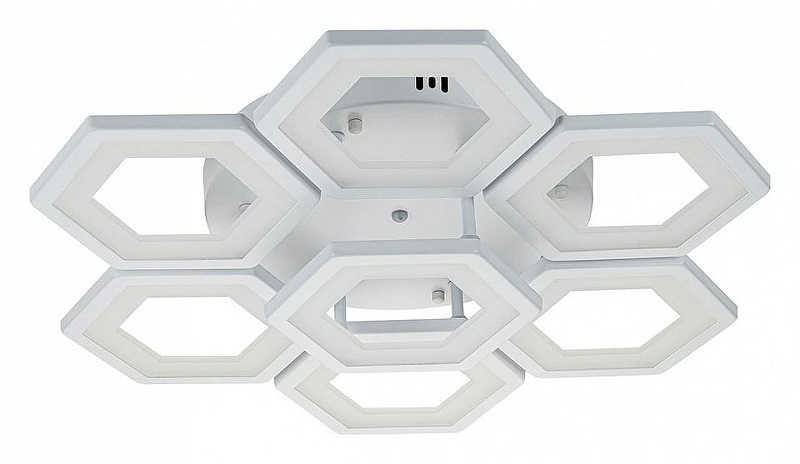 Люстра Escada Hexagon 10204/7LED цвет плафона/подвески Белый, цвет арматуры Белый