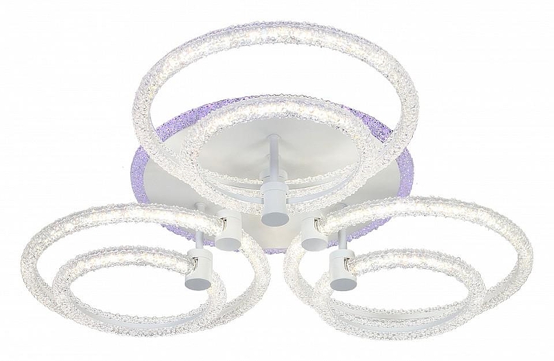 Люстра Escada Ice 10204/6LED BL цвет плафона/подвески Прозрачный, цвет арматуры Белый