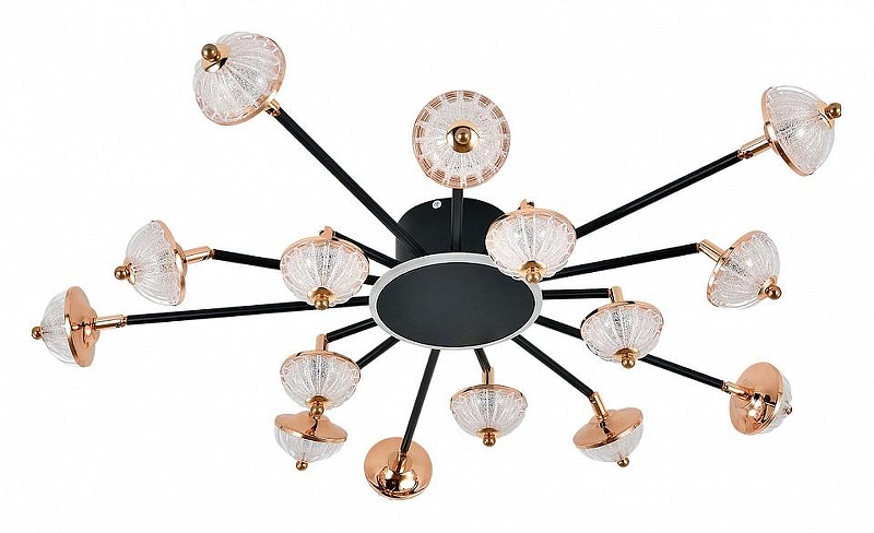 Люстра Escada Meteor 630/A LED BL цвет плафона/подвески Белый, Золото, цвет арматуры Золото, Черный