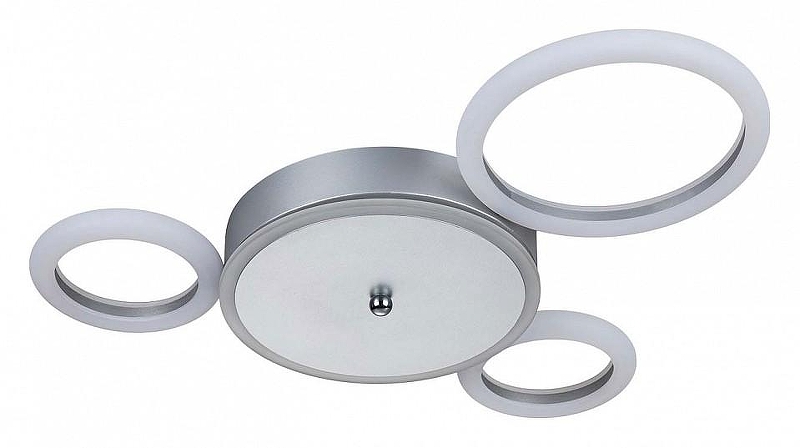 Люстра Escada Saturn 10268/4LED Silver цвет плафона/подвески Белый, цвет арматуры Серебро