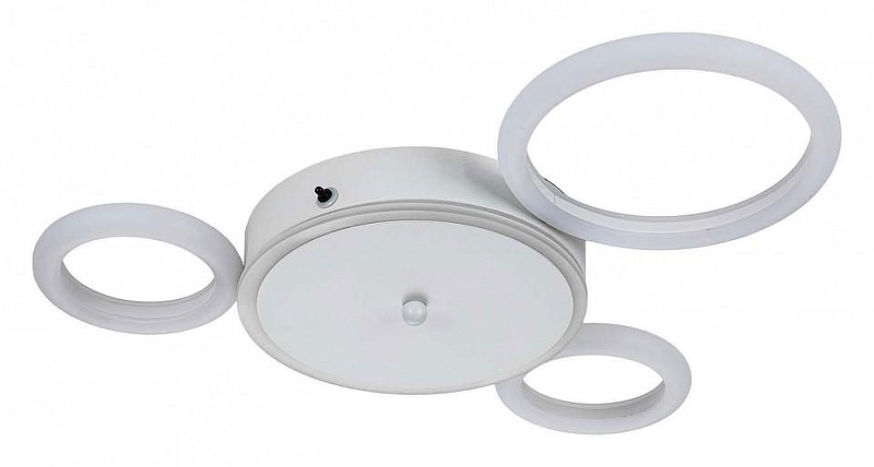 Люстра Escada Saturn 10268/4LED White цвет плафона/подвески Белый, цвет арматуры Белый