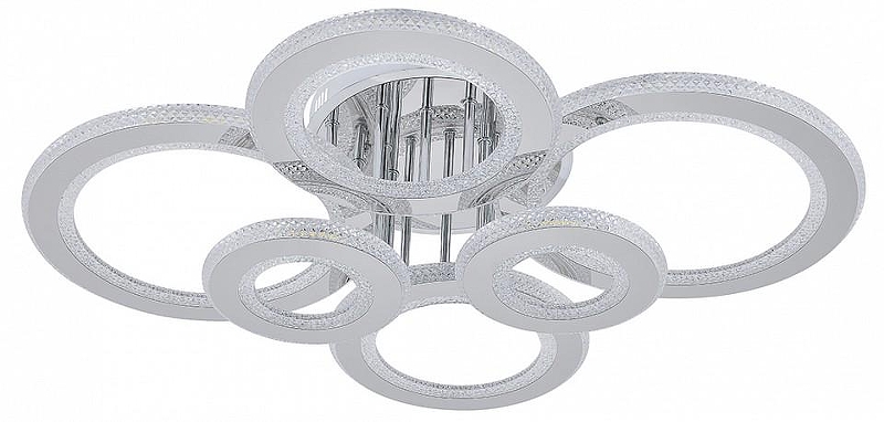 Люстра Escada Venus 10297/6LED BL цвет плафона/подвески Прозрачный, цвет арматуры Хром