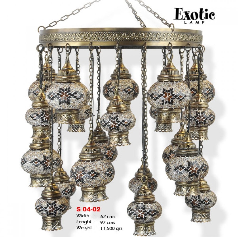 Люстра Exotic Selection S 04-02 бежевый