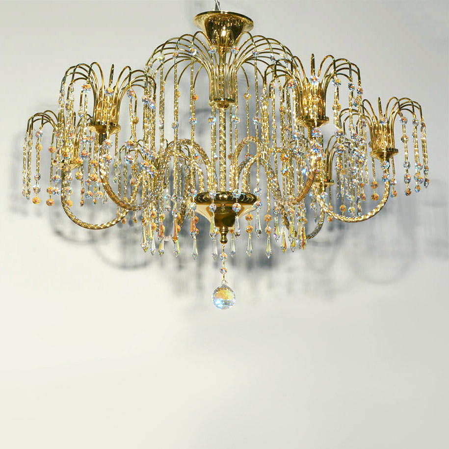 Люстра Florex international 1406/L8 BAG.ORO AURORA BOREALE