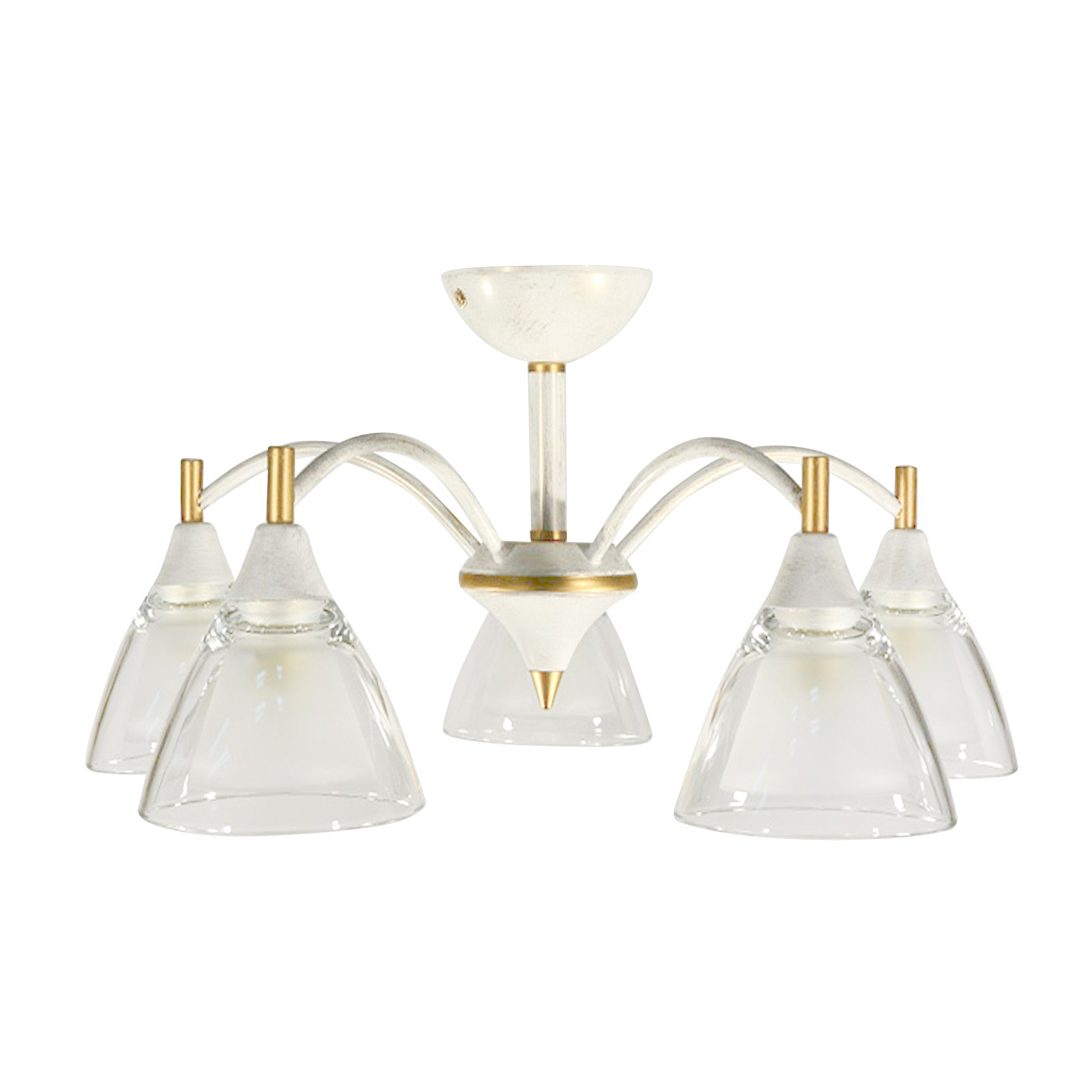 Люстра Florex international L.0146/5PL BIANCO ORO