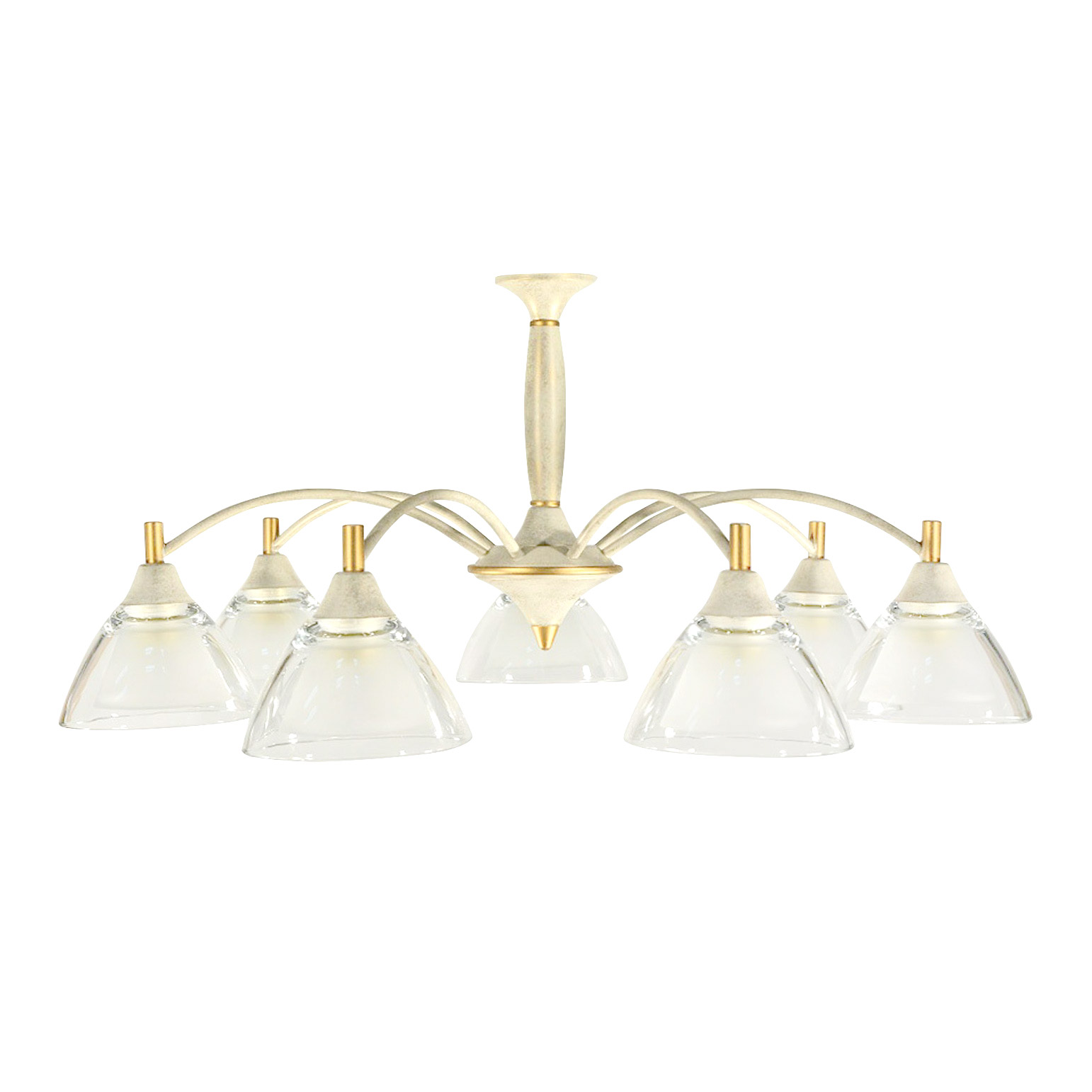 Люстра Florex international L.0146/7 BIANCO ORO