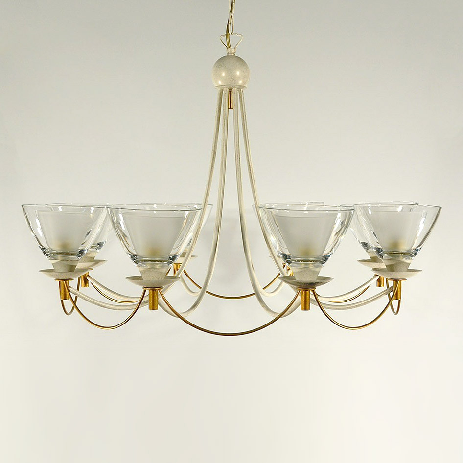 Люстра Florex international L.4008/8 BIANCO ORO