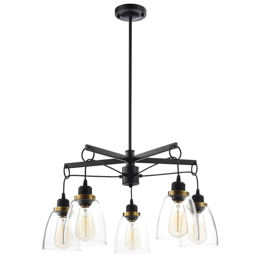 Люстра Freya FR4167-PL-05-BL Черный 5хE27х60W
