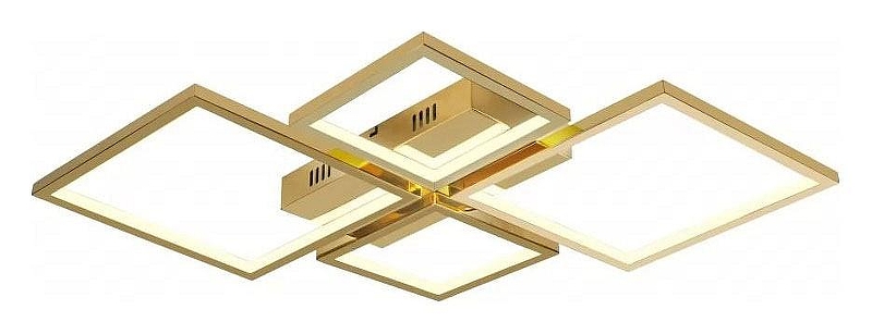 Люстра iLedex Grace 229/4-40W-3000K GL цвет плафона/подвески Белый, Золото, цвет арматуры Золото