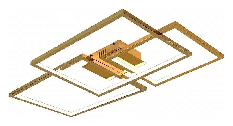Люстра iLedex Grace 230/3A-50W-3000K GL цвет плафона/подвески Белый, Золото, цвет арматуры Золото