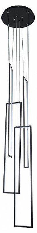 Люстра Kink Light Алони 08459-4A,19 цвет плафона/подвески Черный, цвет арматуры Черный