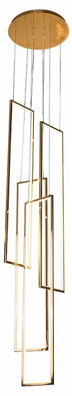 Люстра Kink Light Алони 08459-4A,36 цвет плафона/подвески Латунь, цвет арматуры Латунь