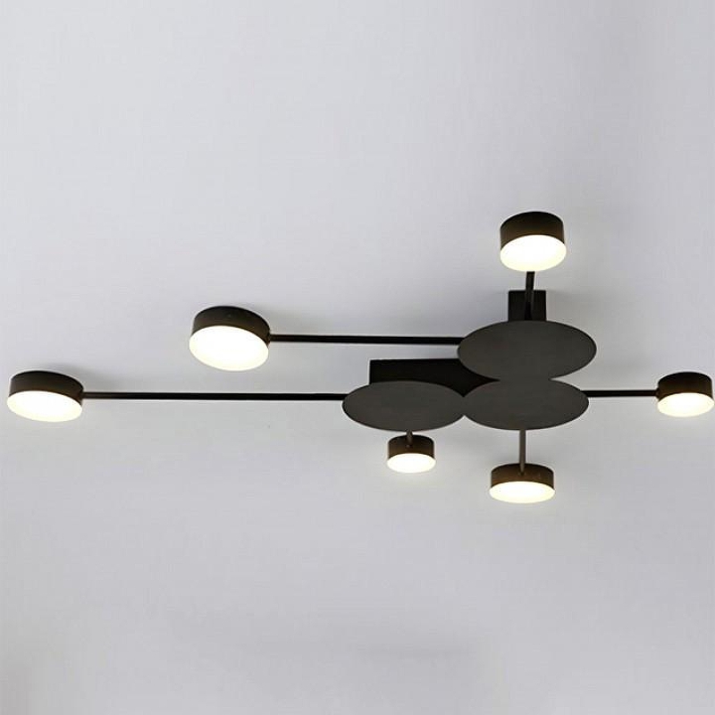 Люстра Kink Light Фирс 2206D,19 цвет плафона/подвески Черный, цвет арматуры Черный