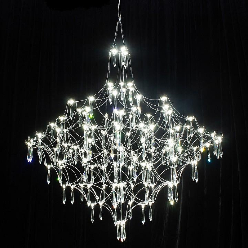 Люстра Kink Light Галанта 07881-80,02(21) цвет плафона/подвески Прозрачный, цвет арматуры Хром