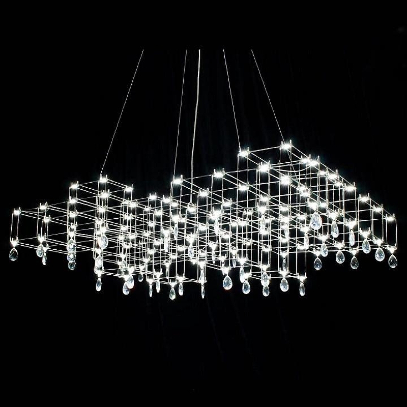 Люстра Kink Light Галанта 07887-A,02(21) цвет плафона/подвески Прозрачный, цвет арматуры Хром