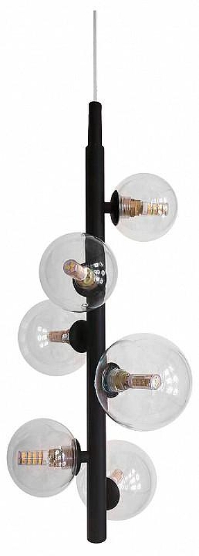 Люстра Kink Light Иона 09408-6A,19 цвет плафона/подвески Прозрачный, цвет арматуры Черный