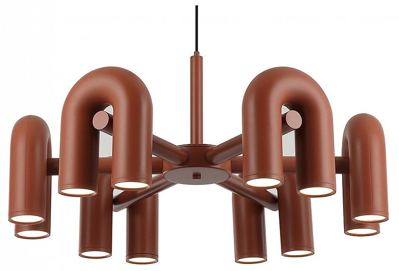 Люстра Kink Light Канти 08465-6,06 цвет плафона/подвески Терракотовый, цвет арматуры Терракот