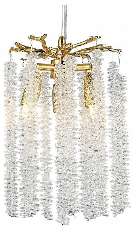 Люстра Kink Light Шанти 07871-20D,33 цвет плафона/подвески Прозрачный, цвет арматуры Золото