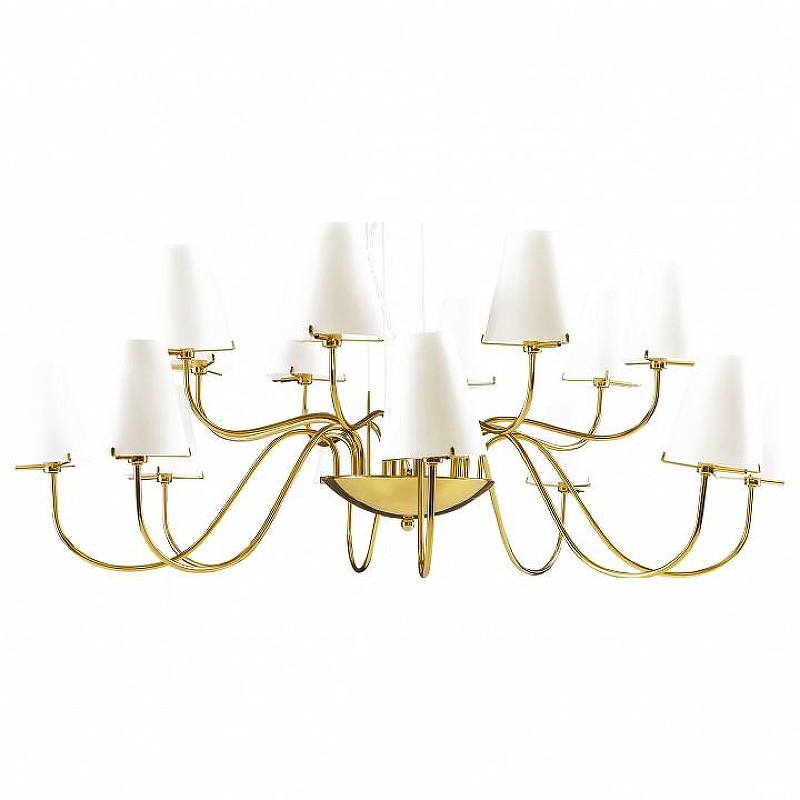 Люстра Lightstar D1afano 758162 цвет плафона/подвески Белый, цвет арматуры Золото