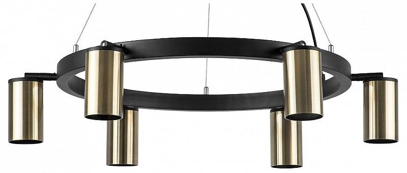 Люстра Lightstar Rullo LR016316 цвет плафона/подвески Бронза, цвет арматуры Черный