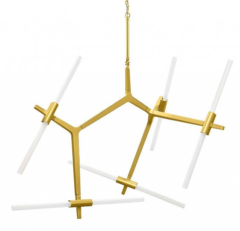 Люстра Lightstar Struttura 742103 цвет плафона/подвески Белый, цвет арматуры Золото