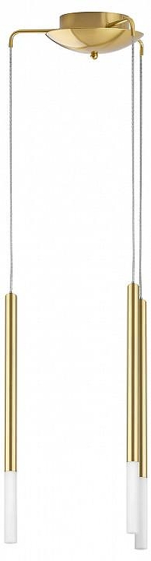 Люстра Lightstar Tubo L3T747143 цвет плафона/подвески Белый, Золото, цвет арматуры Золото