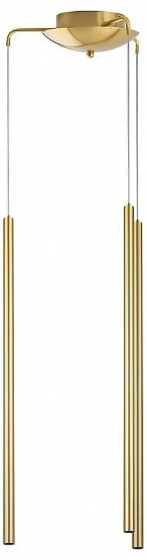 Люстра Lightstar Tubo L3T747333 цвет плафона/подвески Золото, цвет арматуры Золото